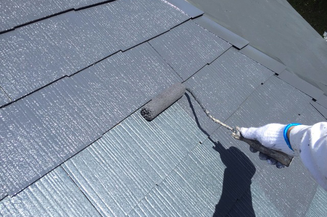  屋根全体の塗装