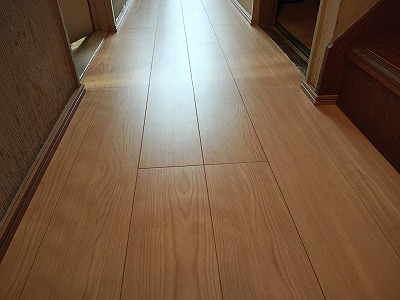 床の張替え工事 アフター画像